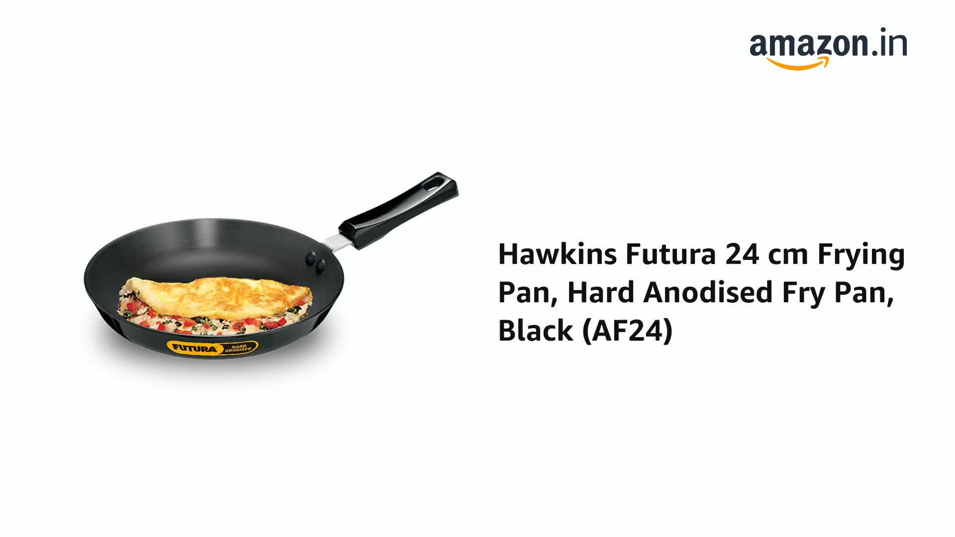 Buy Hawkins Futura 24 cm Frying Pan, Hard Anodised Fry Pan